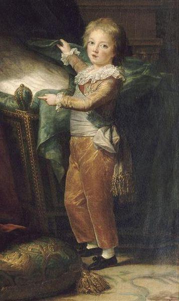 elisabeth vigee-lebrun Louis Joseph of France oil painting picture